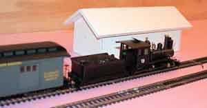 model train station