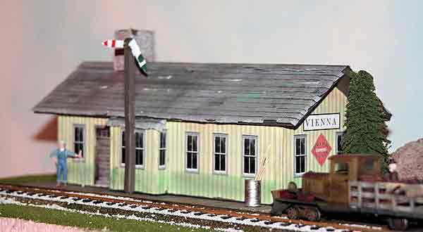 model train station
