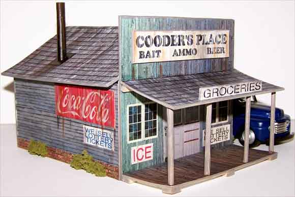 Model Trains Buildings HO Scale